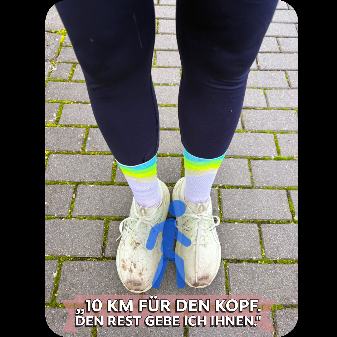 Sophie beim Laufen